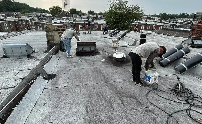 Home Spennato Family Roofing Residential roofing contractor completing roof replacement project
